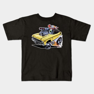 SUPER Nova yellow 1970 Nova SS Kids T-Shirt